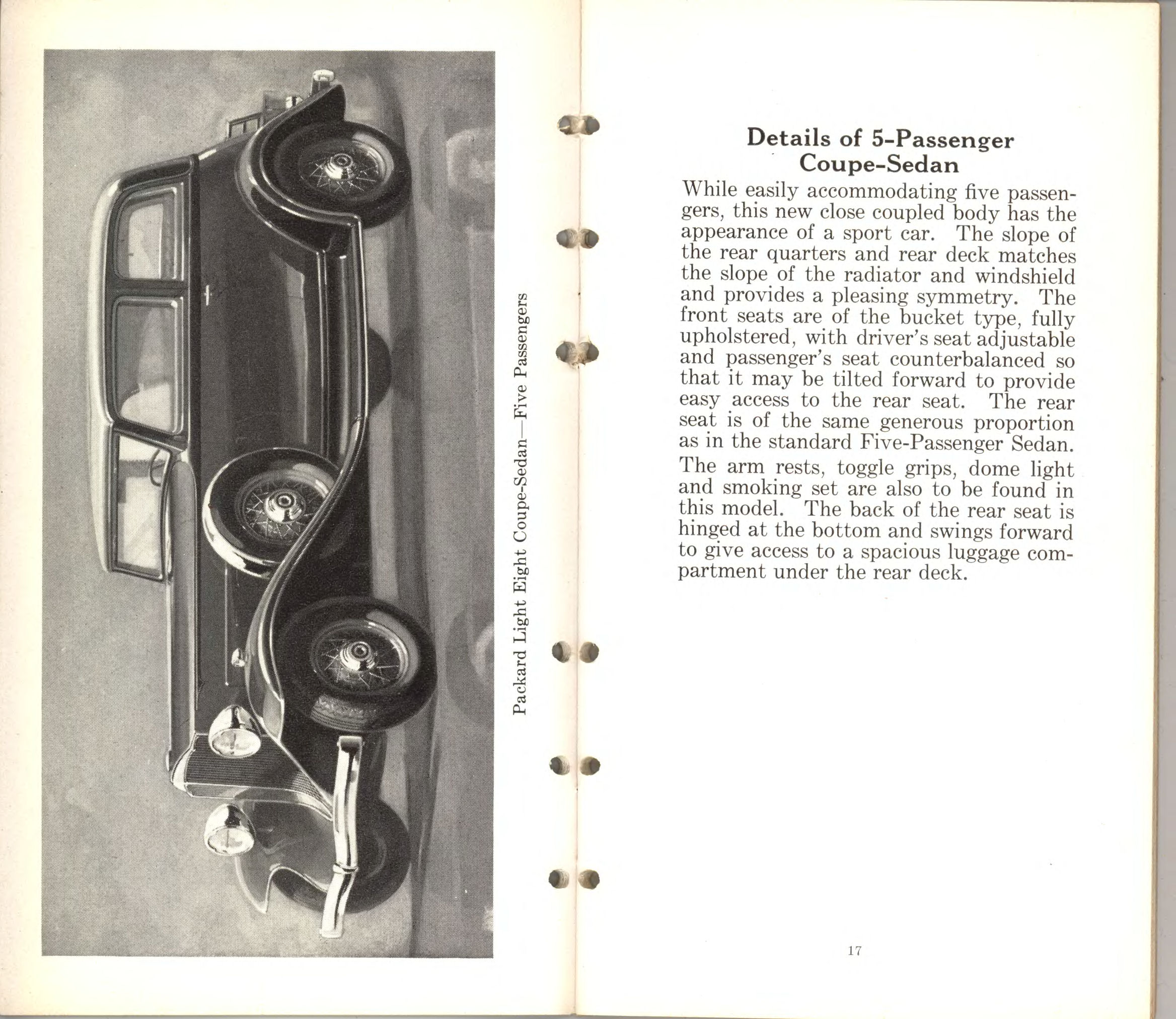 1932 Packard Light Eight Data Book Page 27
